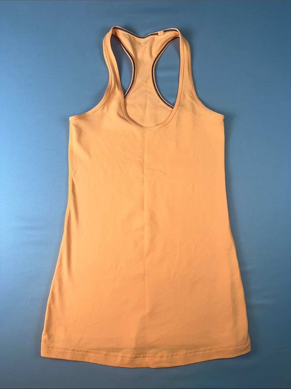 lululemon athletic Women’s Small Tank Top Peach Racerback Running